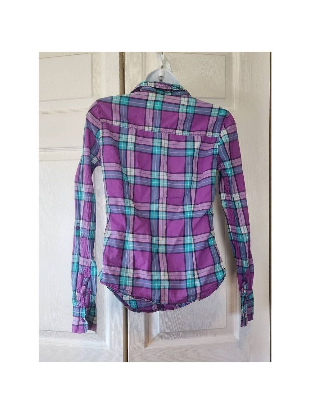 Aeropstale Plaid Blouse - Picture 3 of 4